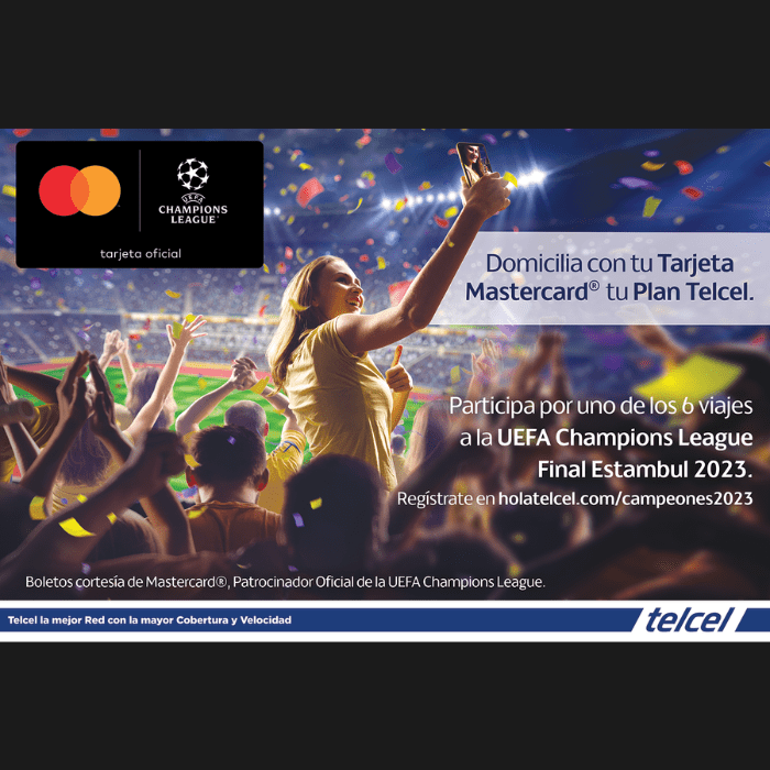 Conoce cómo puedes ir a la Champions League 2023 con MArtercard y Telcel.- Blog Hola Telcel
