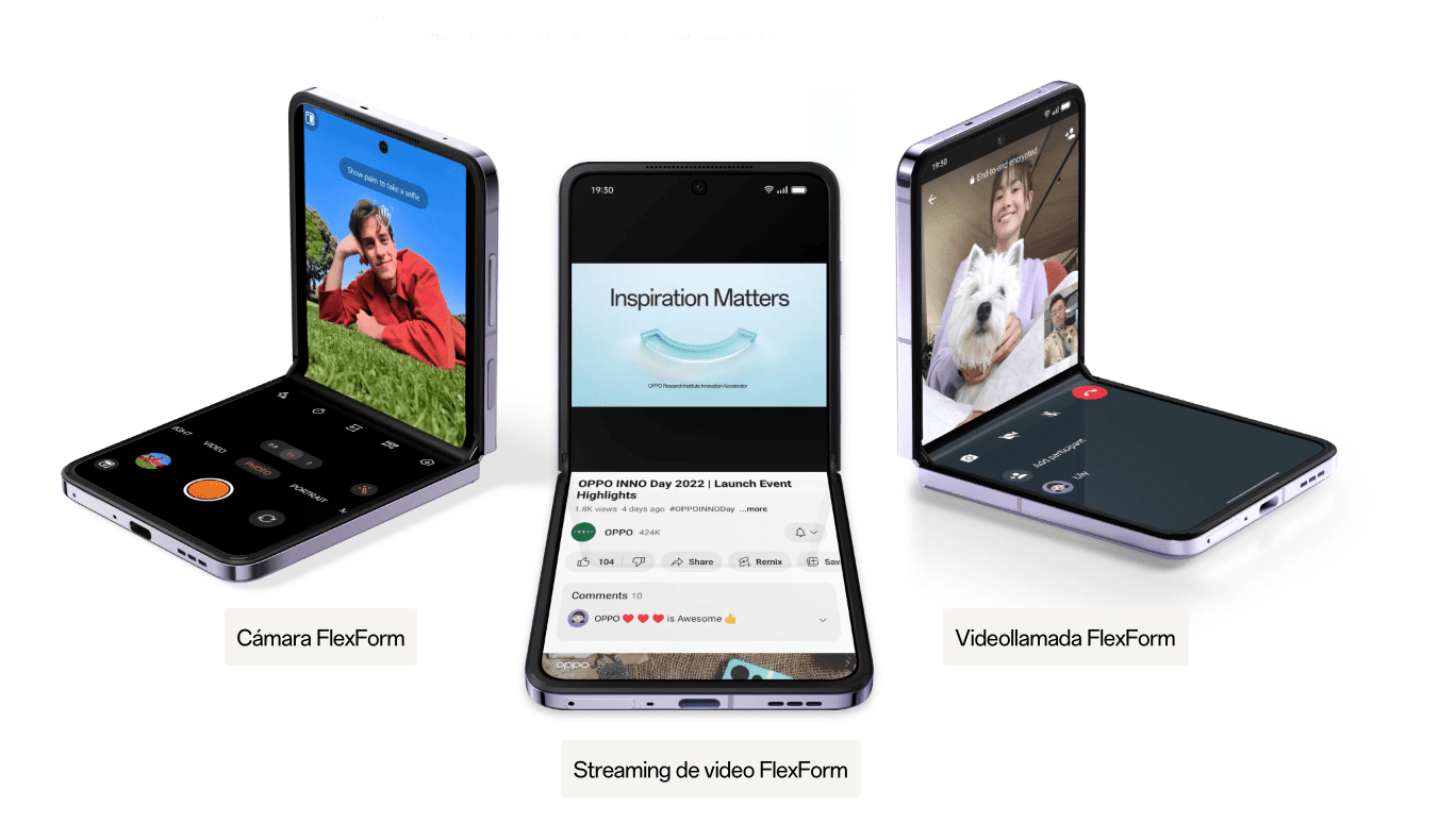 el OPPO Find N2 Flip está potenciado por MediaTek.- Blog Hola Telcel