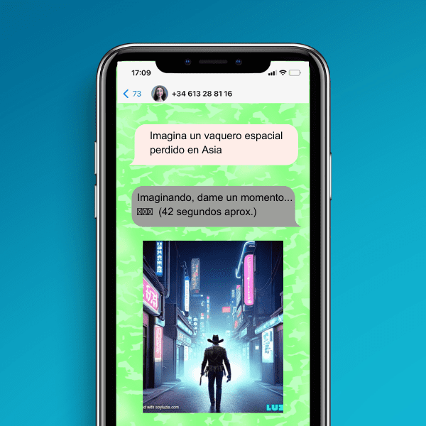 Crea imágenes con IA desde tu aplicación de WhatsApp.-Blog Hola Telcel