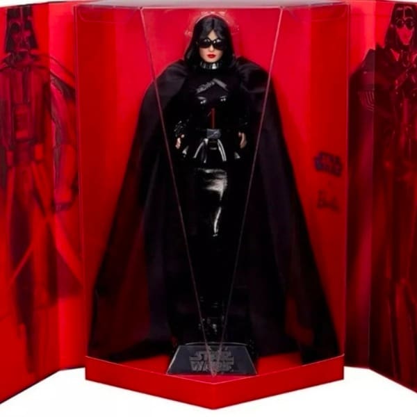 Barbie Darth Vader es el sueño de cualquier fan de 'Barbie' y 'Star Wars'.-Blog Hola Telcel