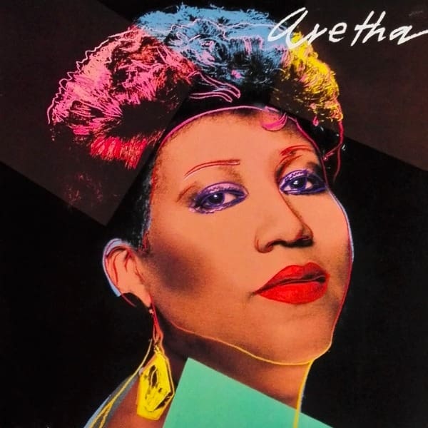 Aretha Franklin - 'Aretha', portada hecha por Andy Warhol.-Blog Hola Telcel