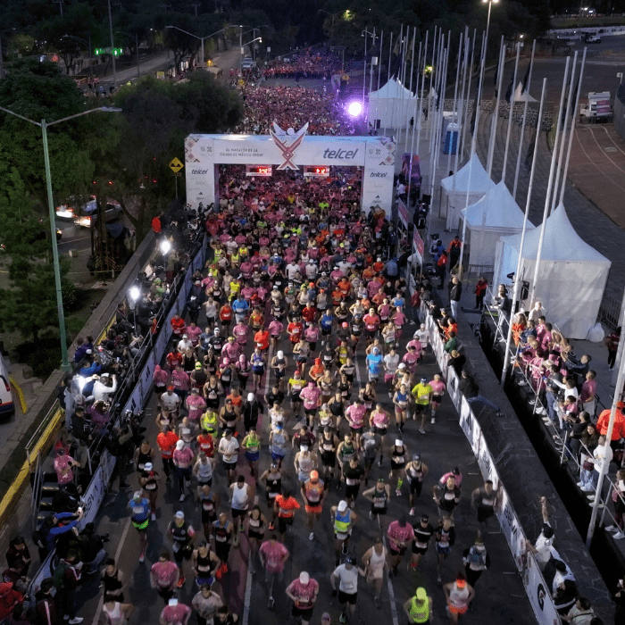 sé uno de los miles de corredores del Maratón CDMX Telcel 2024.- Blog Hola Telcel