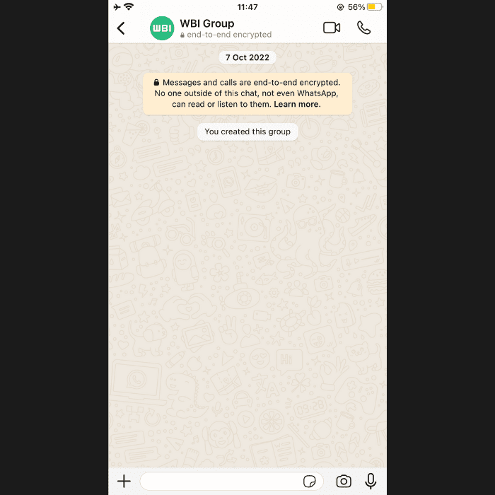 imagen ilustrativa del cifrado de extremo a extremo en WhatsApp.- Blog Hola Telcel