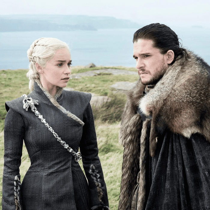 La reina de Dragones junto a Jon Snow, Rey en el Norte, última temporada de Juego de Tronos.- Blog Hola Telcel.