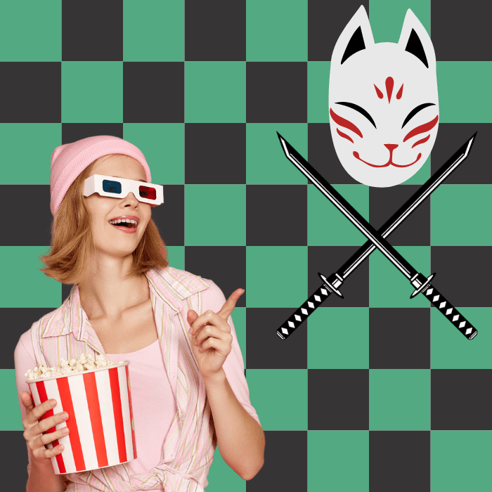 Chica contenta por ir a ver la nueva película de Kimetsu No Yaiba.- Blog Hola Telcel.