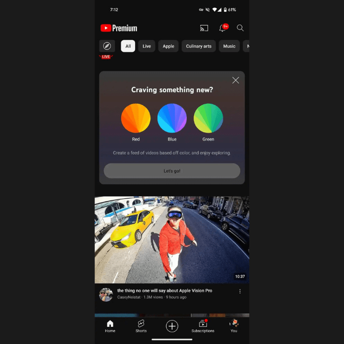 Conoce todo sobre los colores de YouTube que serán exclusivos para los usuarios Premium.- Blog Hola Telcel