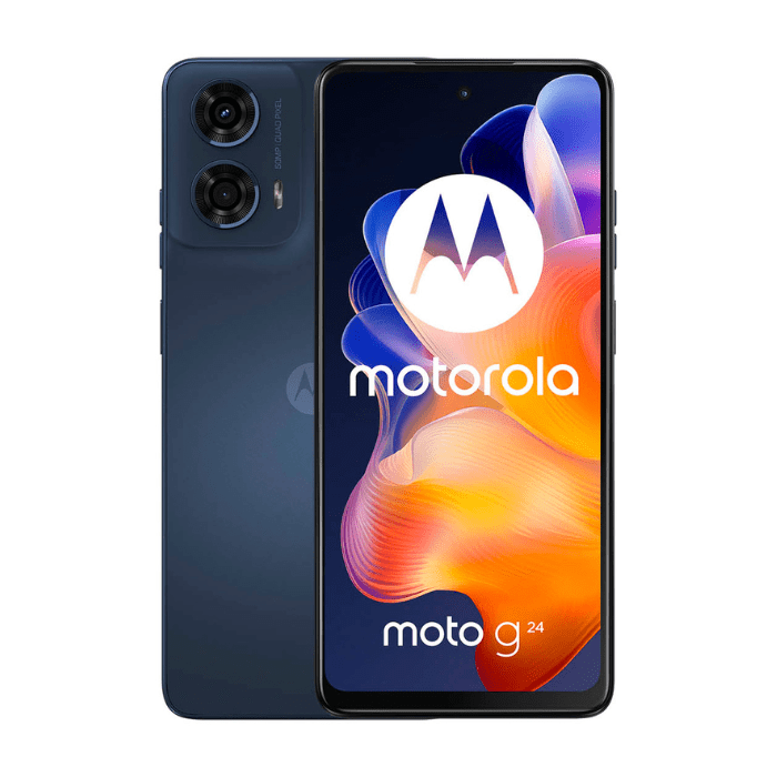 moto G24 por ambos lados.- Blog Hola Telcel