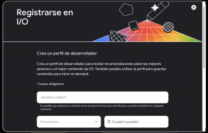 Registro para el evento Google I/O 2024.- Blog Hola Telcel.