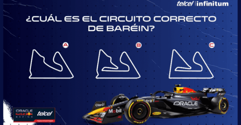 Conoce cómo puedes ganar un minicasco de Checo Pérez en el GP de Baréin.- Blog Hola Telcel