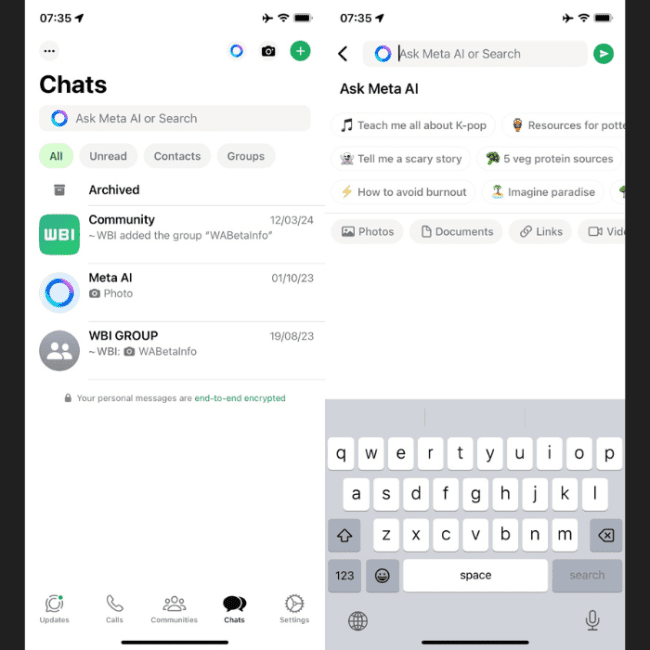 Conoce cómo puedes elevar el nivel de todas tus conversaciones en WhatsApp con Meta AI.- Blog Hola Telcel