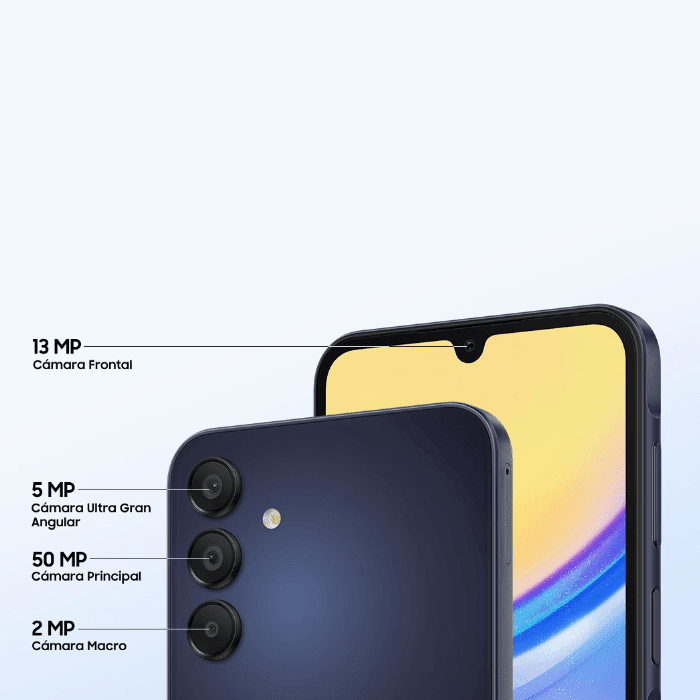 Conoce las cámaras del Samsung-Galaxy-A15-5G.- Blog Hola Telcel