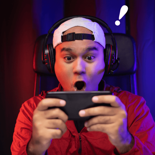 Persona sorprendida al ver el tráiler de Shadow of the Erdtree .- Blog Hola Telcel