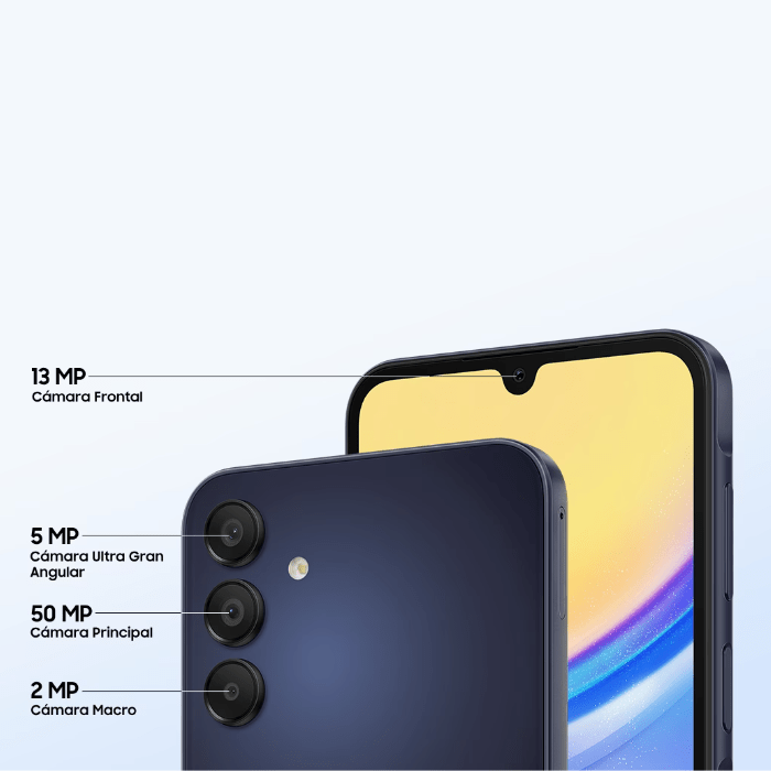 Conoce las cámaras del Samsung Galaxy A15 5G.- Blog Hola Telcel
