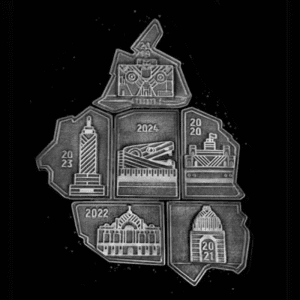 La medalla del maratón representa el edificio del Templo Mayor del Zócalo.- Blog Hola Telcel