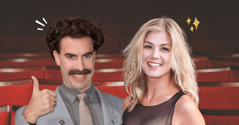Sacha Baron Cohen y Rosamund Pike juntos en una nueva comedia.- Blog Hola Telcel