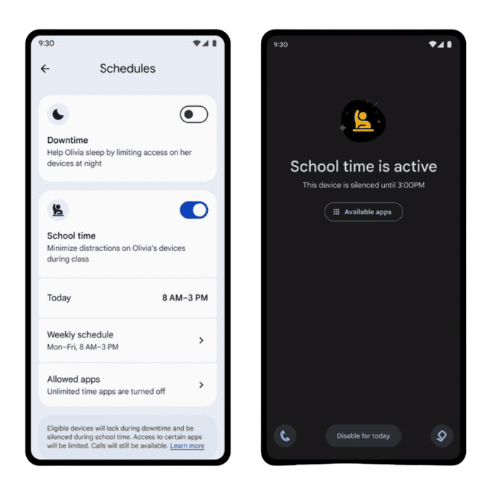 'Momento escolar', la nueva función de Google Family Link.- Blog Hola Telcel