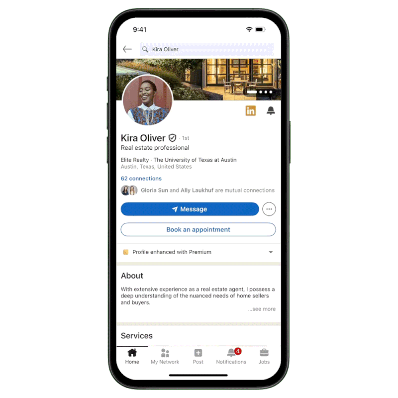Cómo sumar el botón de 'Reservar una cita' a tu perfil de LinkedIn.- Blog Hola Telcel