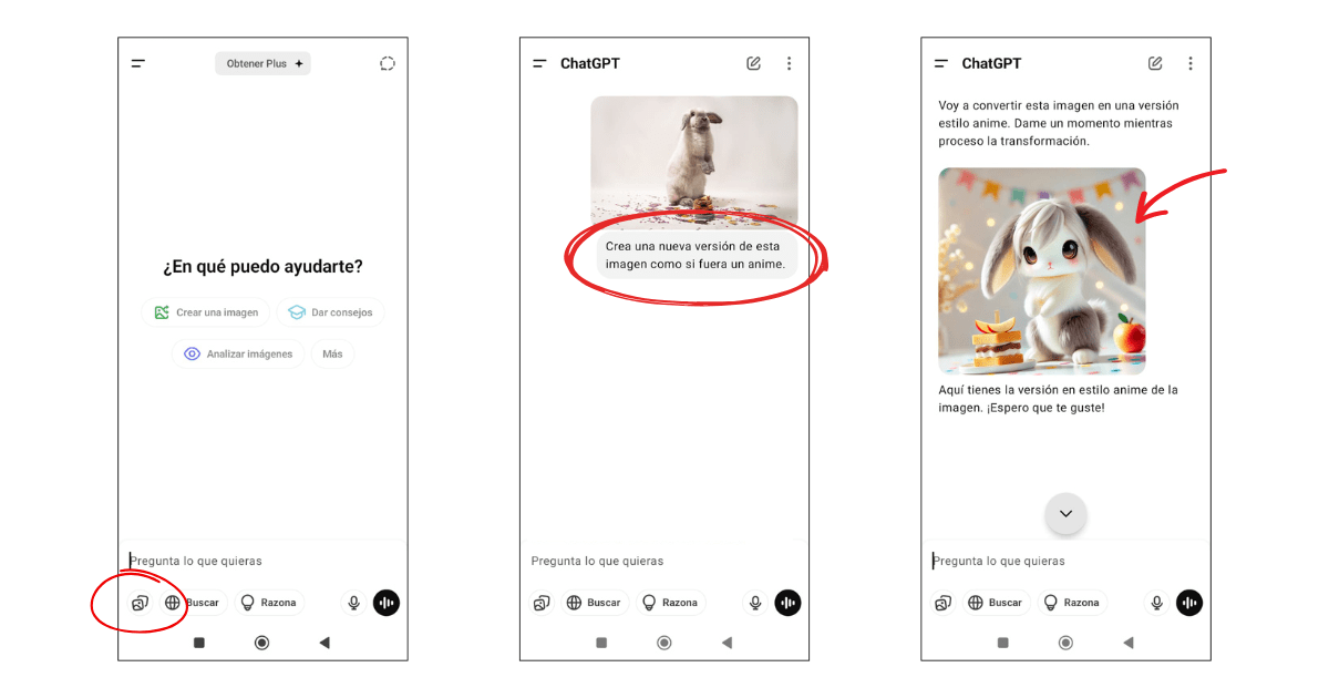 Cómo modificar una imagen existente con ChatGPT paso a paso.- Blog Hola Telcel