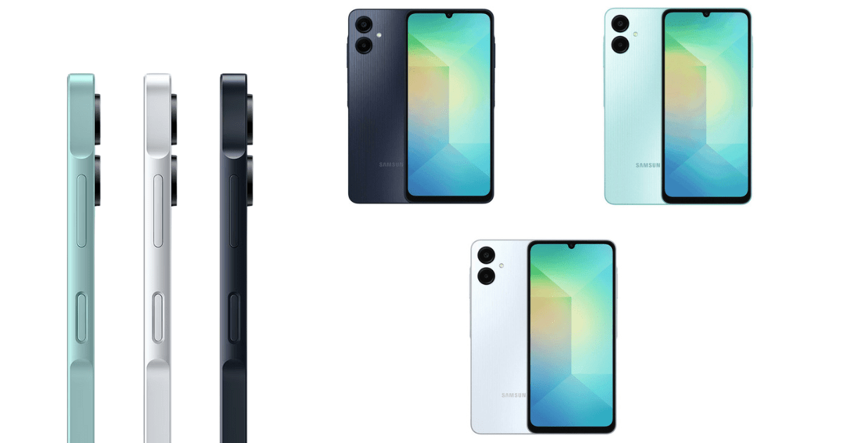 Elige uno de los colores de los Samsung Galaxy A06.- Blog Hola Telcel 