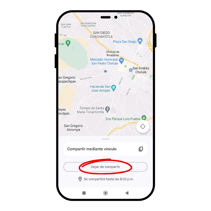 Cómo dejar de compartir ubicación en la app Encontrar mi dispositivo de Google.- Blog Hola Telcel 