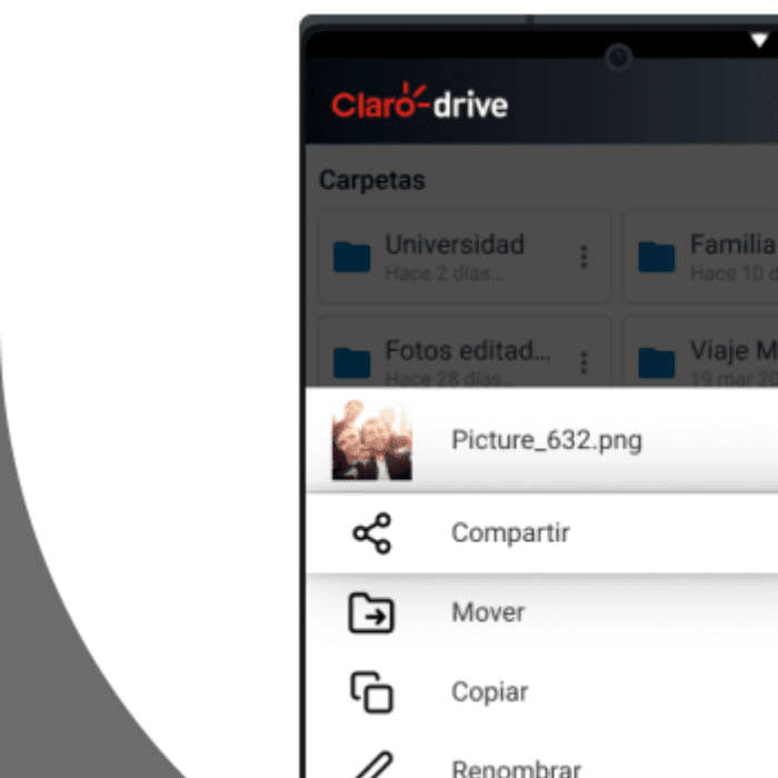 Con Claro drive puedes compartir tus álbumes.- Blog Hola Telcel