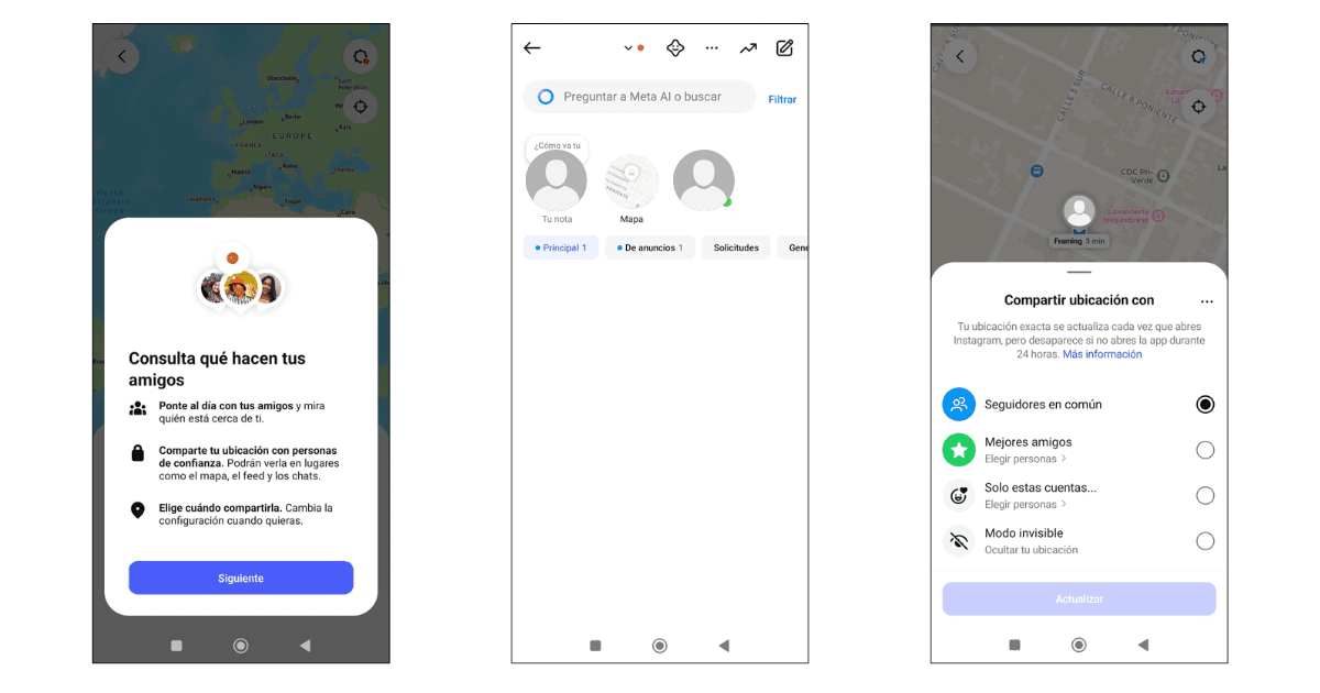 Cómo activar el 'Mapa de amigos' en Instagram.- Blog Hola Telcel