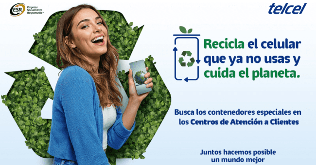 Conoce cómo puedes cuidar al ambiente reciclando tu celular.- Blog Hola Telcel