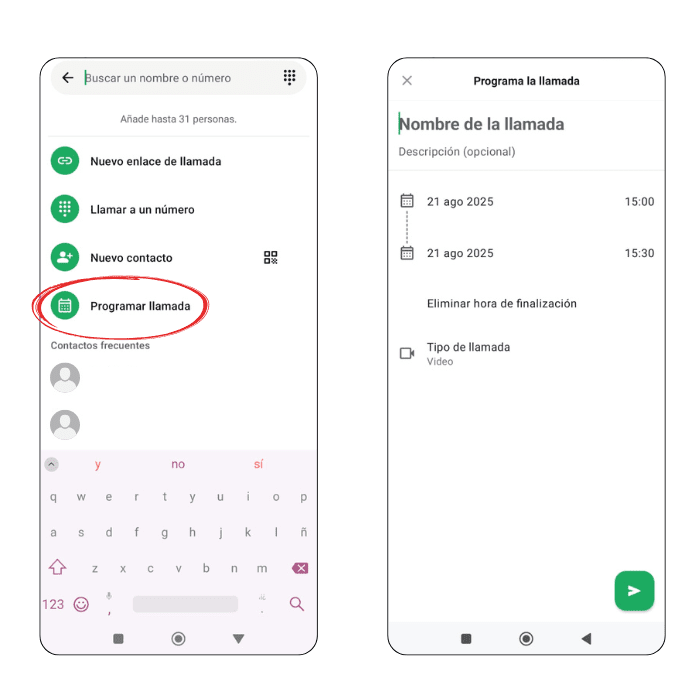 Pasos para programar una llamada en WhatsApp.- Blog Hola Telcel