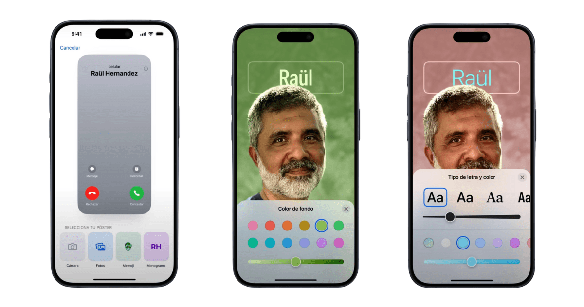 Pasos para personalizar tu tarjeta de contacto con foto o memoji.- Blog Hola Telcel