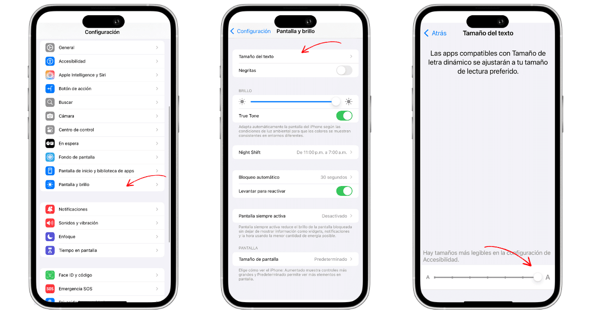 Ajustar letra en WhatsApp para personas mayores.- Blog Hola Telcel