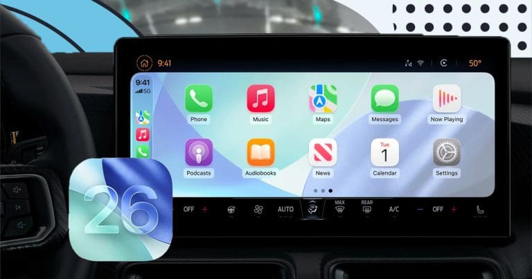 Con iOS 26 ya puedes proyectar videos en CarPlay.- Blog Hola Telcel