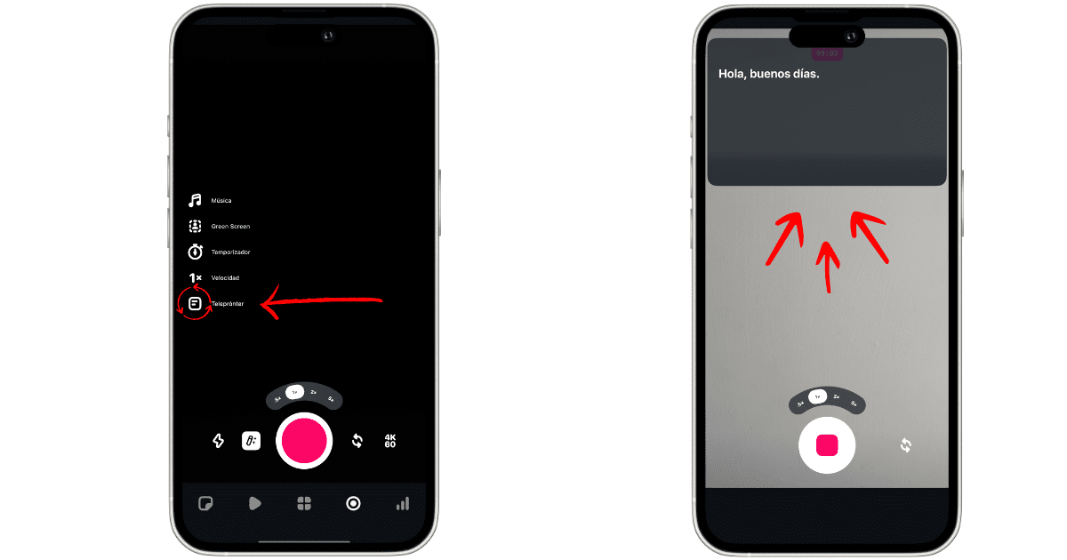Teleprónter en Edits de Instagram: graba con más confianza.- Blog Hola Telcel