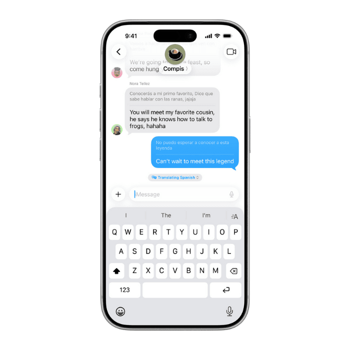 'Traducción en Vivo' en iOS 26.- Blog Hola Telcel