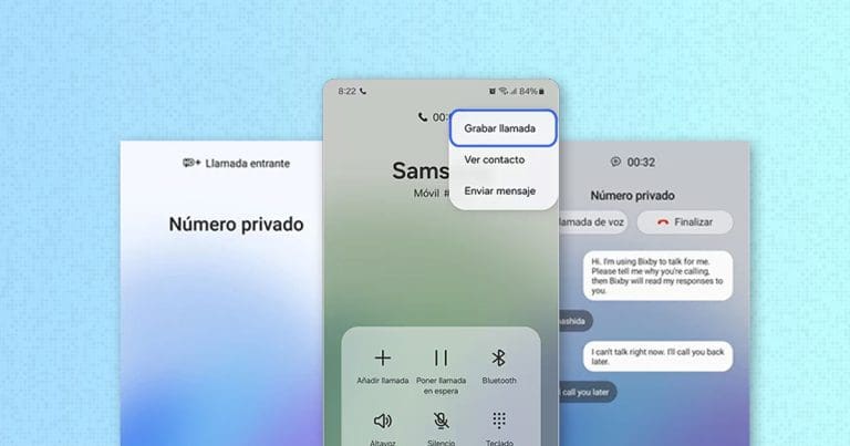 Así funciona la transcripción de llamadas en tu Galaxy.- Blog Hola Telcel