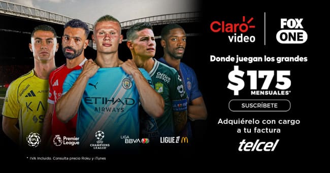 FOX ONE llega a Claro video con miles de eventos deportivos.- Blog Hola Telcel