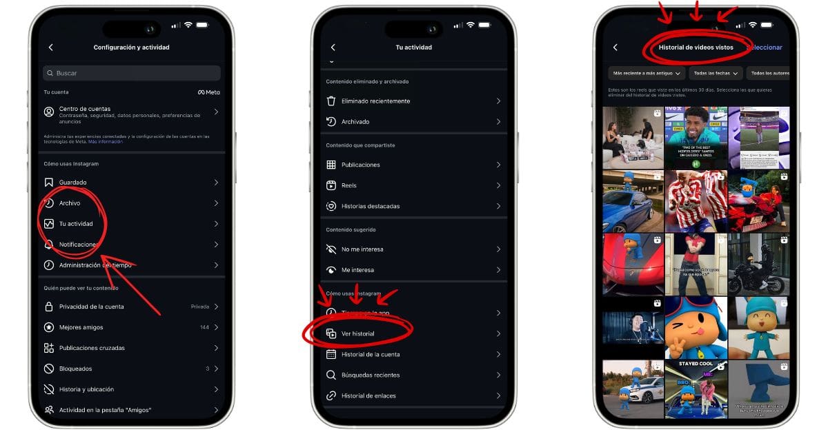 Ya puedes ver tu historial de 'reels' en Instagram: así funciona.- Blog Hola Telcel