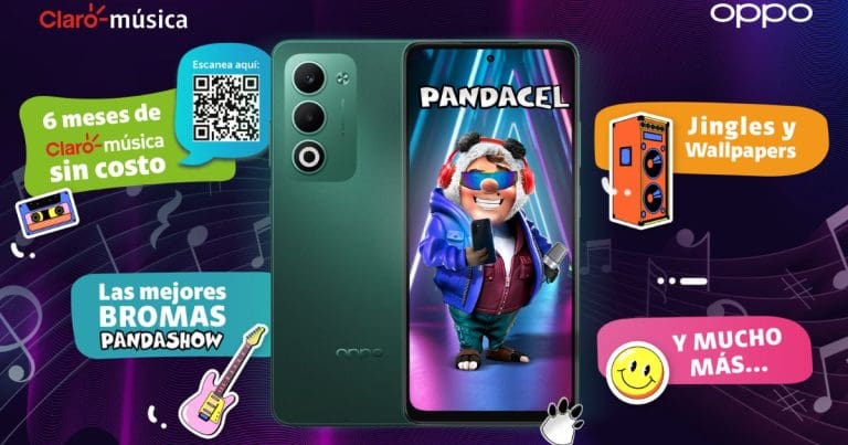 Descubre OPPO A5 edición Pandacel y disfruta Claro música.- Blog Hola Telcel