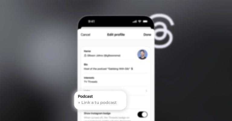 Threads Threads estrena función para compartir tu podcast en el perfil.- Blog Hola Telcel
