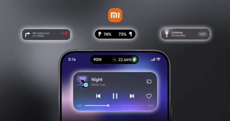 Xiaomi activa la 'Super Isla' para gestionar apps al instante.- Blog Hola Telcel