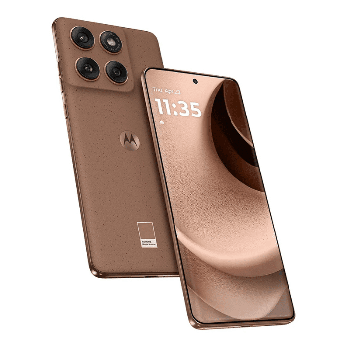 Motorola Edge 60 Fusion en color marrón.- Blog Hola Telcel