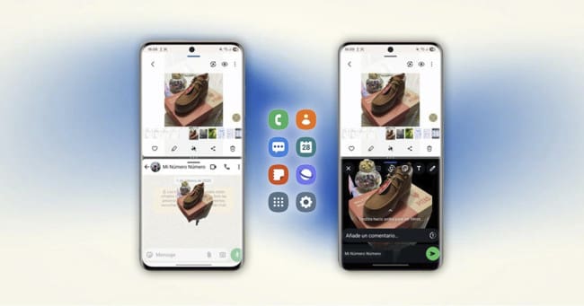 Usar dos apps ahora es más fácil gracias a la pantalla dividida en Samsung.- Blog Hola Telcel