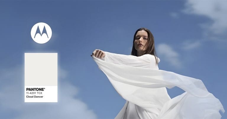 Cloud Dancer: el Color del Año 2026 que Motorola y Pantone traen a la vida.- Blog Hola Telcel