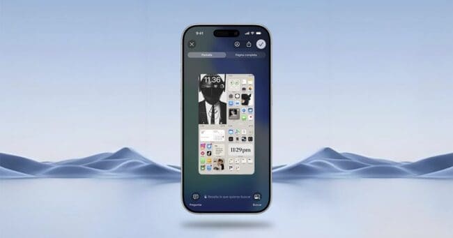 iOS 26 trae cambios clave a las capturas de pantalla en iPhone.- Blog Hola Telcel