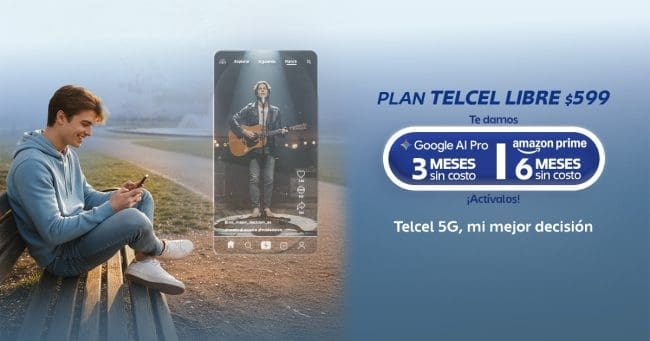 Conoce todos los beneficios del Plan Telcel Libre $599.- Blog Hola Telcel