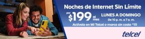 Noches de internet sin límite - Blog Hola Telcel