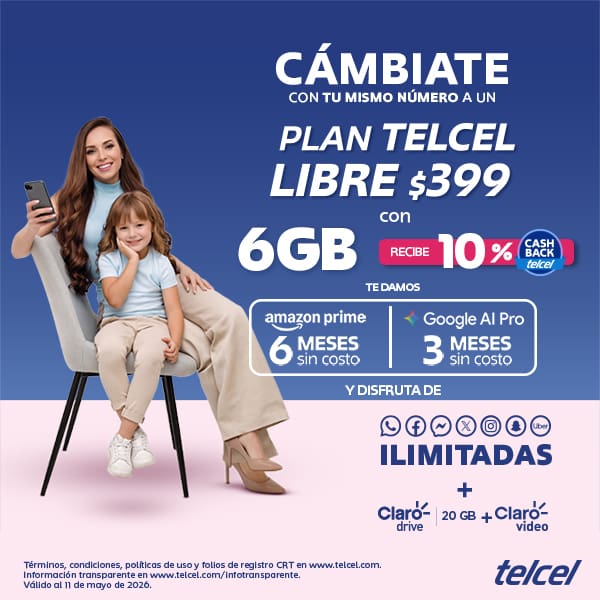 Conoce todo sobre el nuevo Plan Telcel Libre 3.- Blog Hola Telcel