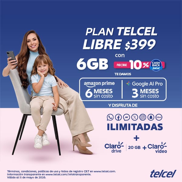 Conoce todo sobre el nuevo Plan Telcel Libre 3.- Blog Hola Telcel