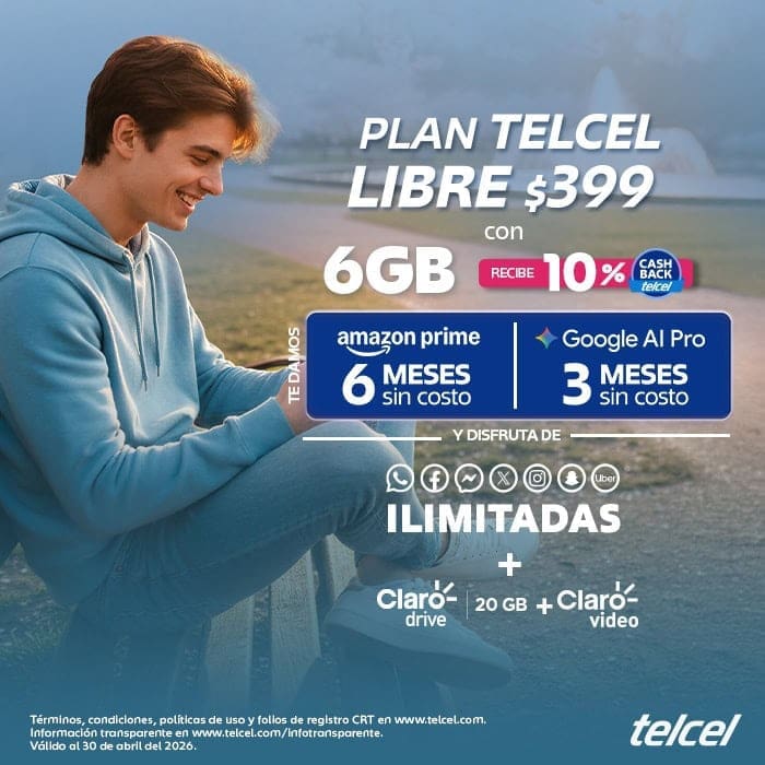 Conoce todo sobre el nuevo Plan Telcel Libre 3.- Blog Hola Telcel