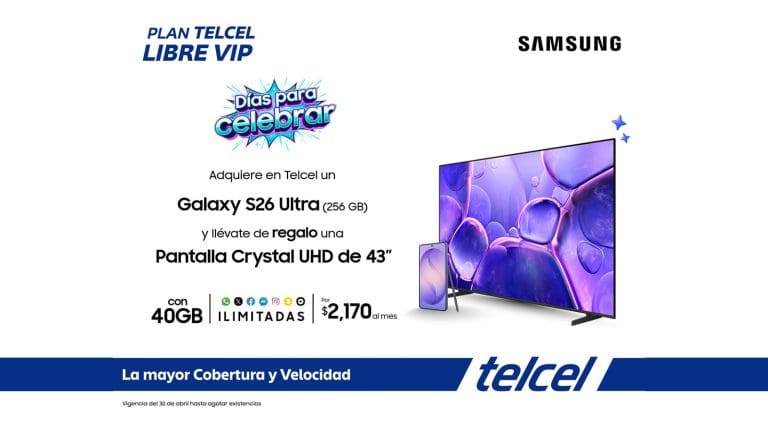 Samsung Galaxy S26 Ultra en Plan Telcel Libre VIP - Blog Hola Telcel