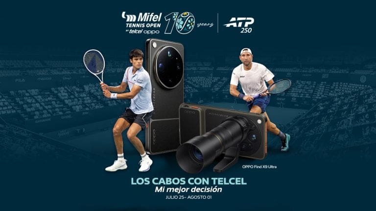 El Mifel Tennis Open by Telcel OPPO 2026 festeja su décimo aniversario Décimo aniversario del Mifel Tennis Open by Telcel OPPO - Blog Hola Telcel